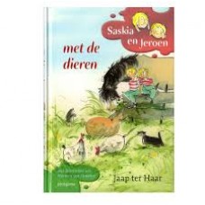 Haar, Jaap ter met ill. van Harmen van Straaten: Saskia en Jeroen met de dieren
