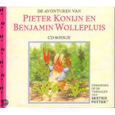 Potter, Beatrix:  De avonturen van Pieter Konijn en Benjamin Wollepluis ( cd- boekje)