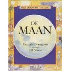 Reis door het Heelal: De Maan door Paulette Bourgeois met ill. van Bill Slavin