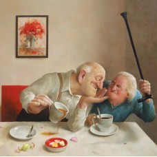 Mini Puzzel Marius van Dokkum, liefde van 1 kant ( 210 ministukjes)