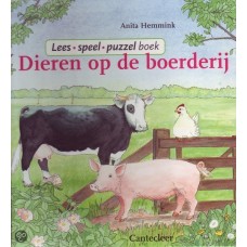 Hemmink, Anita: Dieren op de boerderij (lees-speel-puzzel boek)