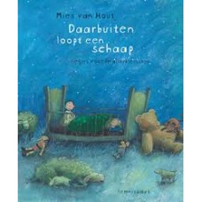 Hout, Mies van: Daar buiten loopt een schaap, liedjes voor de allerkleinsten ( karton met cd)
