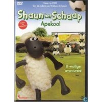 Dvd: Shaun het schaap, apekool , 8 wollige avonturen ( nieuw in folie)