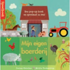 Fletcher, Corina en Britta Teckentrup: Mijn eigen boerderij, een pop-upboek en speelmat in een! (sepelboek)