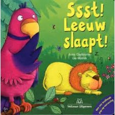 Claybourne, Anna en Lee Wildish: Ssst! Leeuw slaapt! met  brullende pop-upverrassing