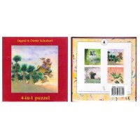 Schubert, Ingrid en Dieter: 4-in-1 puzzel ( 4x 16 stukjes)