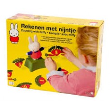 Rekenen met Nijntje ( reken met nijntjes weegschaal met worteltjes tot 10)